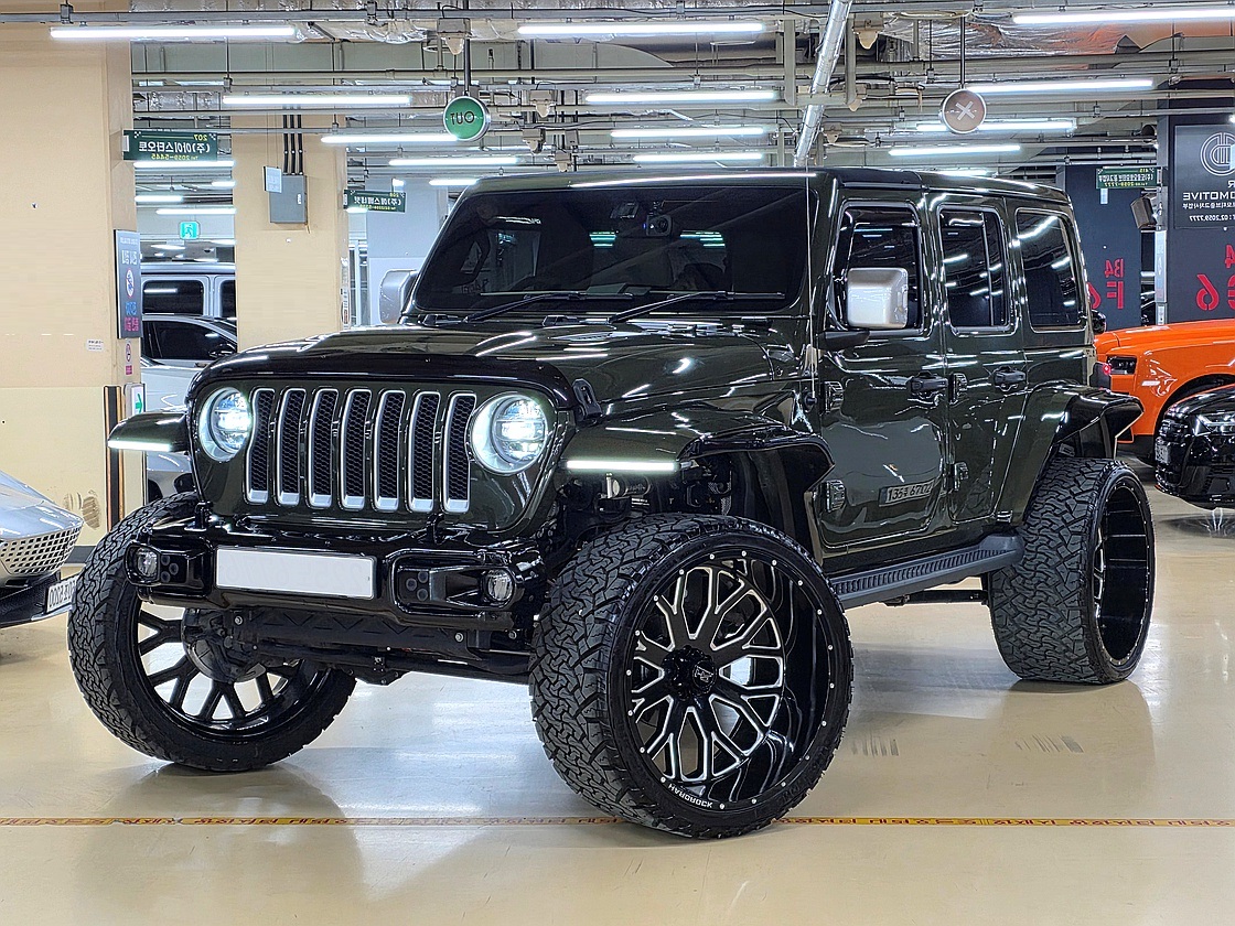 지프 랭글러 오버랜드 사지 에디션